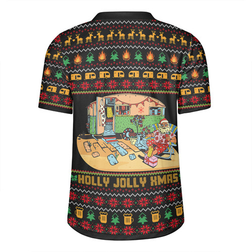 Australia Christmas Custom Rugby Jersey - Aussie Christmas Merry Campers Rugby Jersey Australia Christmas Custom Rugby Jersey - Aussie Christmas Merry Campers Rugby Jersey