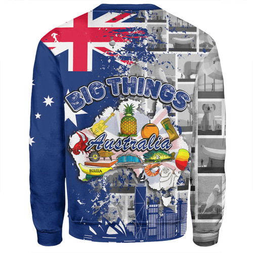 Australia Sweatshirt - Australia Big Things Sweatshirt Australia Sweatshirt - Australia Big Things Sweatshirt