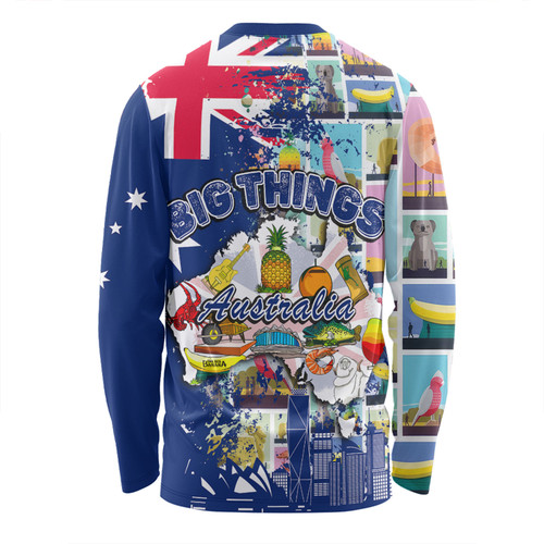 Australia Long Sleeve T-shirt - Australia Big Things Ver 2 Long Sleeve T-shirt Australia Long Sleeve T-shirt - Australia Big Things Ver 2 Long Sleeve T-shirt