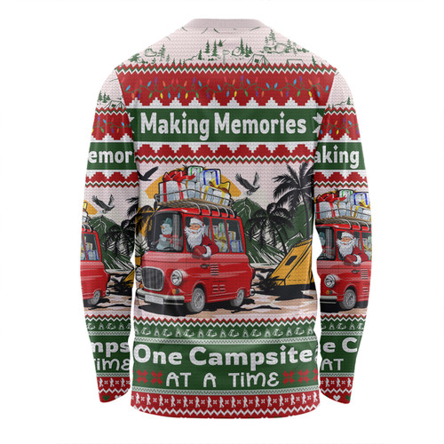 Australia Camping Christmas Long Sleeve T-shirt - Making Memories One Campsite At A Time Long Sleeve T-shirt Australia Camping Christmas Long Sleeve T-shirt - Making Memories One Campsite At A Time Long Sleeve T-shirt