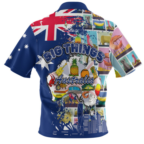 Australia Polo Shirt- Australia Big Things Polo Shirt Ver 2 Australia Polo Shirt- Australia Big Things Polo Shirt Ver 2