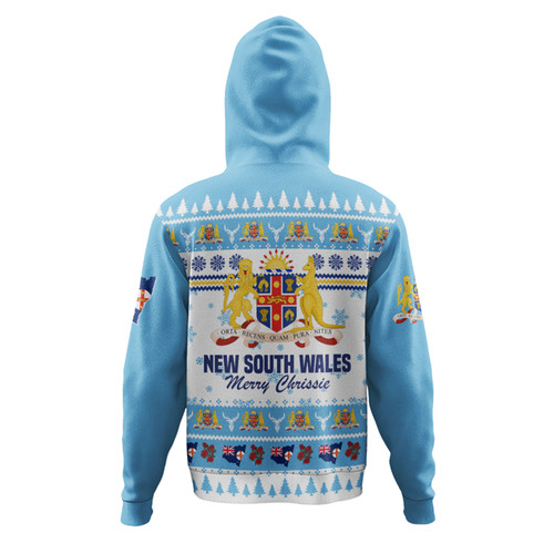 New South Wales Christmas Hoodie - Merry Chrissie Hoodie New South Wales Christmas Hoodie - Merry Chrissie Hoodie