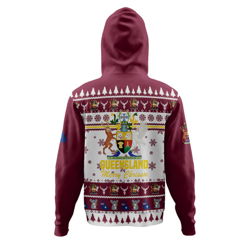 Queensland Christmas Hoodie - Merry Chrissie Hoodie Queensland Christmas Hoodie - Merry Chrissie Hoodie