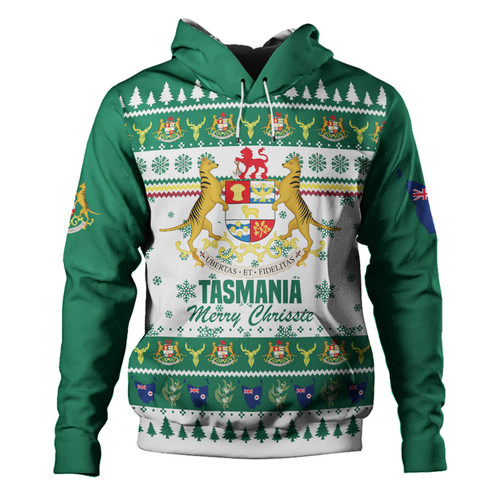 Tasmania Christmas Hoodie - Merry Chrissie Hoodie