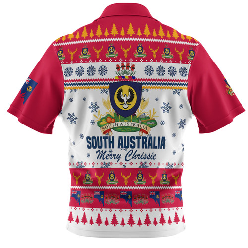 South Australia Christmas Polo Shirt - Merry Chrissie Polo Shirt South Australia Christmas Polo Shirt - Merry Chrissie Polo Shirt