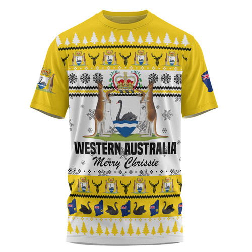 Western Australia Christmas T-shirt - Merry Chrissie T-shirt