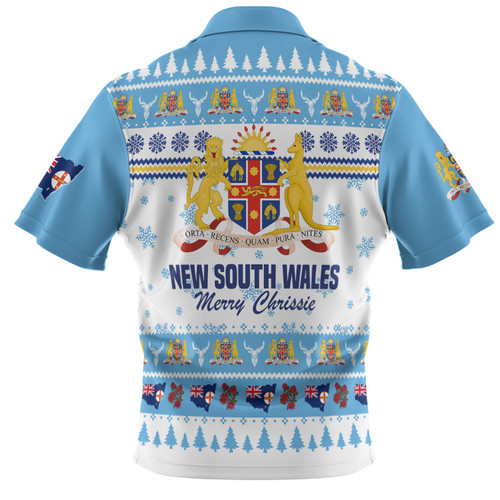 New South Wales Christmas Hawaiian Shirt - Merry Chrissie Hawaiian Shirt New South Wales Christmas Hawaiian Shirt - Merry Chrissie Hawaiian Shirt