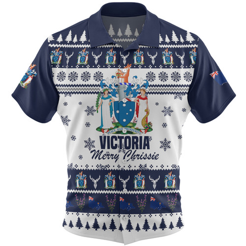 Victoria Christmas Hawaiian Shirt - Merry Chrissie Hawaiian Shirt