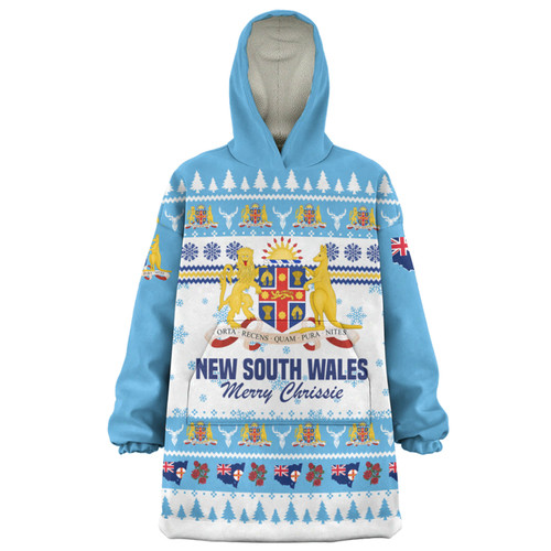 New South Wales Christmas Snug Hoodie - Merry Chrissie Snug Hoodie