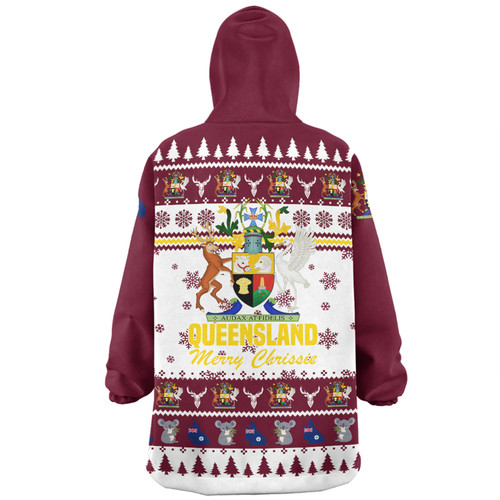 Queensland Christmas Snug Hoodie - Merry Chrissie Snug Hoodie Queensland Christmas Snug Hoodie - Merry Chrissie Snug Hoodie