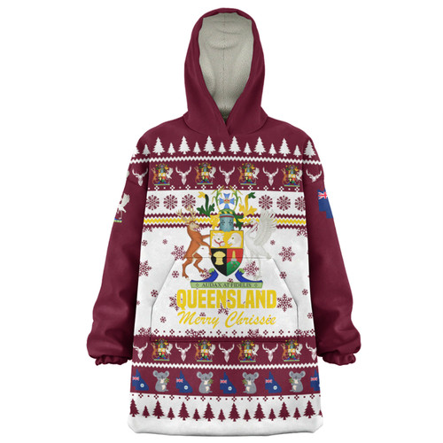 Queensland Christmas Snug Hoodie - Merry Chrissie Snug Hoodie