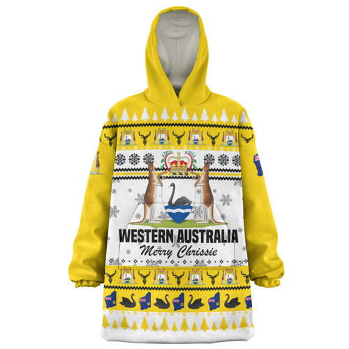 Western Australia Christmas Snug Hoodie - Merry Chrissie Snug Hoodie