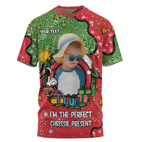 Australia Christmas Custom T-shirt - I'm the Perfect Present Red T-shirt