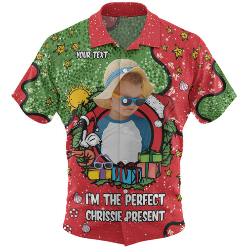 Australia Christmas Custom Hawaiian Shirt - I'm the Perfect Present Red Hawaiian Shirt