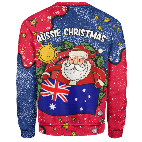 Australia Christmas Custom Sweatshirt - I'm the Perfect Present Blue Sweatshirt