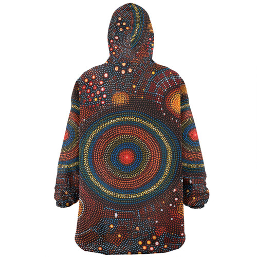 Australia Christmas Custom Snug Hoodie - Personalised Aboriginal Inspired Patterns Snug Hoodie Australia Christmas Custom Snug Hoodie - Personalised Aboriginal Inspired Patterns Snug Hoodie