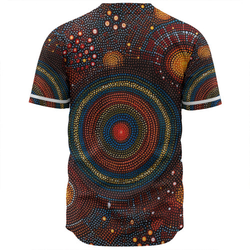 Australia Christmas Custom Baseball Shirt - Personalised Aboriginal Inspired Patterns Baseball Shirt Australia Christmas Custom Baseball Shirt - Personalised Aboriginal Inspired Patterns Baseball Shirt