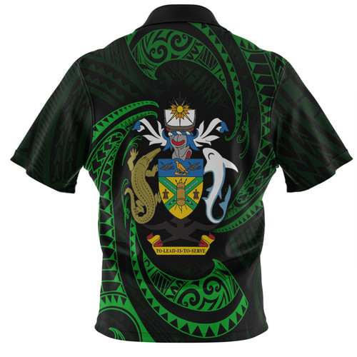 Australia South Sea Islanders Hawaiian Shirt - Solomon Islands Green Tribal Wave Pattern Hawaiian Shirt Australia South Sea Islanders Hawaiian Shirt - Solomon Islands Green Tribal Wave Pattern Hawaiian Shirt