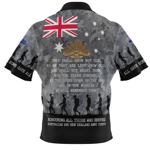 Australia Anzac Day Hawaiian Shirt - Australia and New Zealand Warriors All gave some Some Gave All Black Hawaiian Shirt Australia Anzac Day Hawaiian Shirt - Australia and New Zealand Warriors All gave some Some Gave All Black Hawaiian Shirt