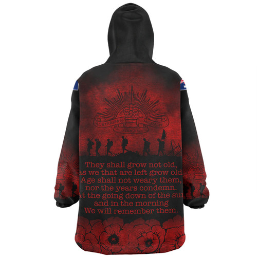 Australia Anzac Day Snug Hoodie - Their Names Liveth Forevermore Snug Hoodie Australia Anzac Day Snug Hoodie - Their Names Liveth Forevermore Snug Hoodie