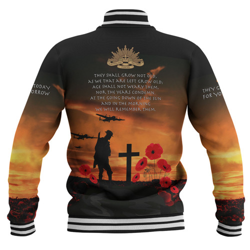 New Zealand Warriors Anzac Day Baseball Jacket - New Zealand Warriors Remember Orange Baseball Jacket New Zealand Warriors Anzac Day Baseball Jacket - New Zealand Warriors Remember Orange Baseball Jacket