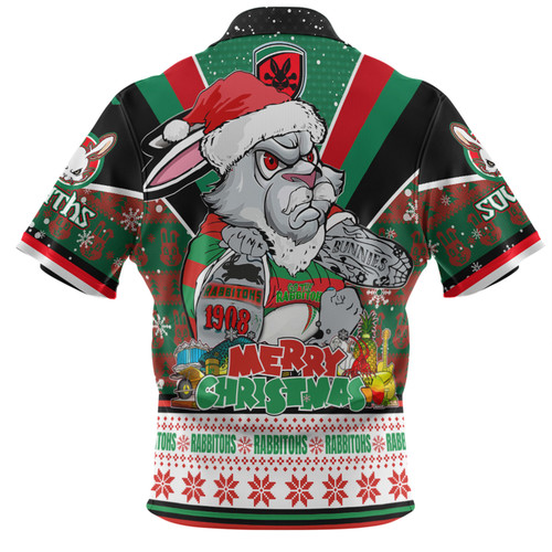 South Sydney Rabbitohs Custom Hawaiian Shirt - South Sydney Rabbitohs Santa Aussie Big Things Hawaiian Shirt South Sydney Rabbitohs Custom Hawaiian Shirt - South Sydney Rabbitohs Santa Aussie Big Things Hawaiian Shirt