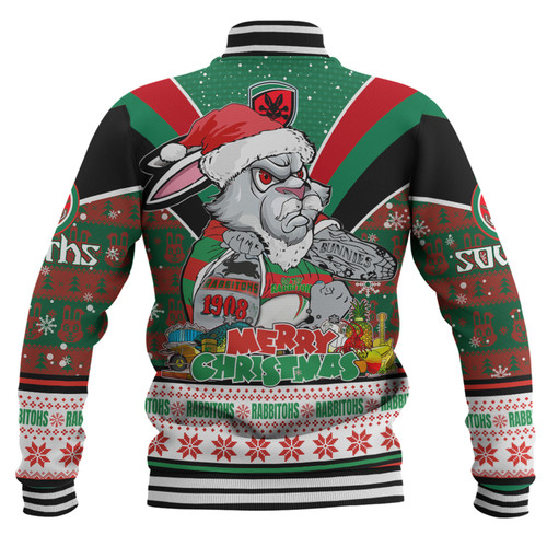South Sydney Rabbitohs Custom Baseball Jacket - South Sydney Rabbitohs Santa Aussie Big Things Baseball Jacket South Sydney Rabbitohs Custom Baseball Jacket - South Sydney Rabbitohs Santa Aussie Big Things Baseball Jacket