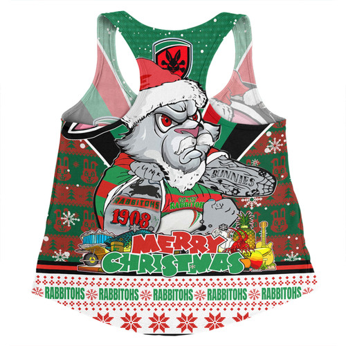South Sydney Rabbitohs Custom Women Racerback Singlet - South Sydney Rabbitohs Santa Aussie Big Things Women Racerback Singlet South Sydney Rabbitohs Custom Women Racerback Singlet - South Sydney Rabbitohs Santa Aussie Big Things Women Racerback Singlet