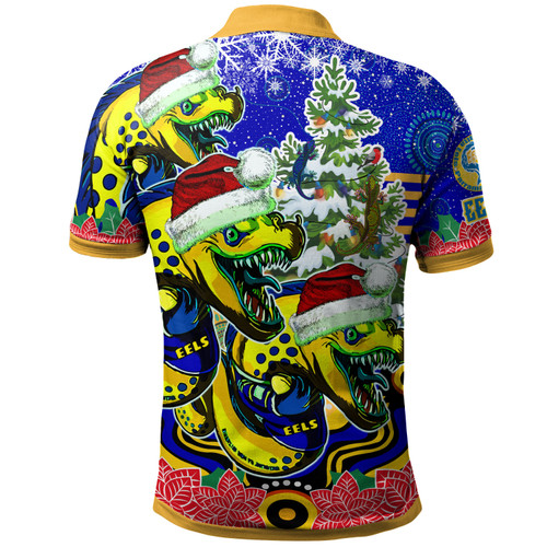 Parramatta Eels Christmas Polo Shirt - Custom Merry Chrissy Parramatta Eels Indigenous Polo Shirt Parramatta Eels Christmas Polo Shirt - Custom Merry Chrissy Parramatta Eels Indigenous Polo Shirt