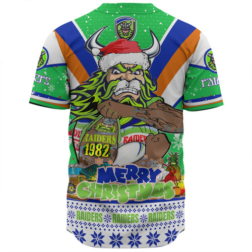 Canberra Raiders Christmas Custom Baseball Shirt - Canberra Viking Santa Aussie Big Things Baseball Shirt Canberra Raiders Christmas Custom Baseball Shirt - Canberra Viking Santa Aussie Big Things Baseball Shirt