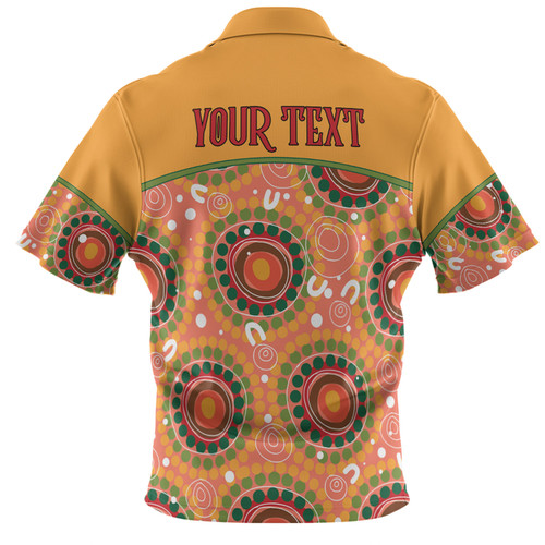 Australia Aboriginal Custom Hawaiian Shirt - Abstract Seamless Pattern With Aboriginal Inspired Hawaiian Shirt Australia Aboriginal Custom Hawaiian Shirt - Abstract Seamless Pattern With Aboriginal Inspired Hawaiian Shirt