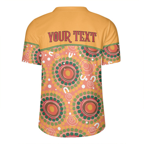 Australia Aboriginal Custom Rugby Jersey - Abstract Seamless Pattern With Aboriginal Inspired Rugby Jersey Australia Aboriginal Custom Rugby Jersey - Abstract Seamless Pattern With Aboriginal Inspired Rugby Jersey