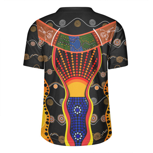 Australia Aboriginal Custom Rugby Jersey - Indigenous Dot With Boomerang Inspired Rugby Jersey Australia Aboriginal Custom Rugby Jersey - Indigenous Dot With Boomerang Inspired Rugby Jersey