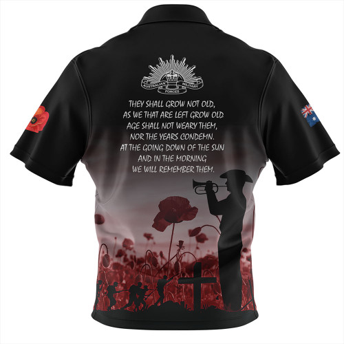 Australia Anzac Day Hawaiian Shirt - Lest We Forget Red Hawaiian Shirt Australia Anzac Day Hawaiian Shirt - Lest We Forget Red Hawaiian Shirt
