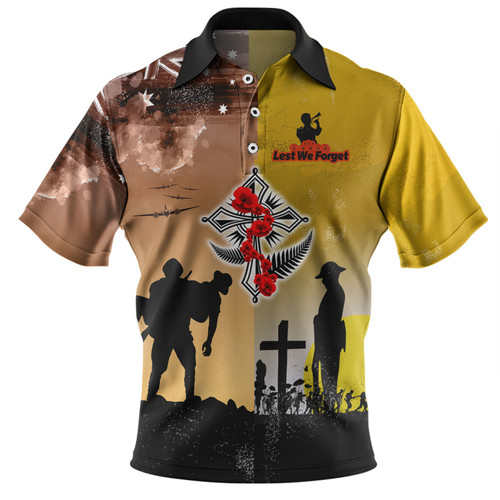 Australia Anzac Day Polo Shirt - Special Remembrance Day Lest We Forget Polo Shirt
