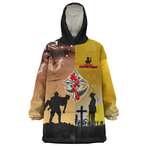 Australia Anzac Day Snug Hoodie - Special Remembrance Day Lest We Forget Snug Hoodie