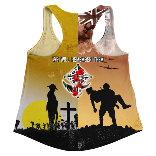 Australia Anzac Day Women Racerback Singlet - Special Remembrance Day Lest We Forget Women Racerback Singlet Australia Anzac Day Women Racerback Singlet - Special Remembrance Day Lest We Forget Women Racerback Singlet