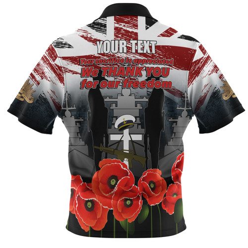 Australia Navy Force Anzac Day Custom Polo Shirt - We Thank You For Our Freedom Polo Shirt Australia Navy Force Anzac Day Custom Polo Shirt - We Thank You For Our Freedom Polo Shirt