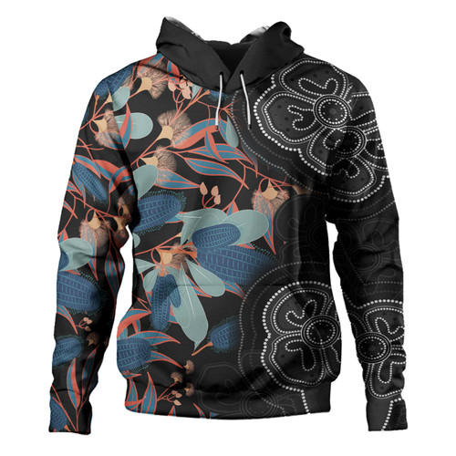 Australia Aboriginal Hoodie - Australian Native Floral Seamless Pattern Hoodie