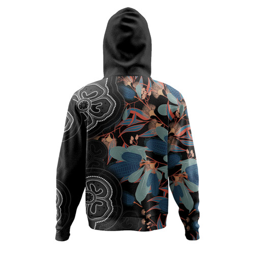 Australia Aboriginal Hoodie - Australian Native Floral Seamless Pattern Hoodie Australia Aboriginal Hoodie - Australian Native Floral Seamless Pattern Hoodie