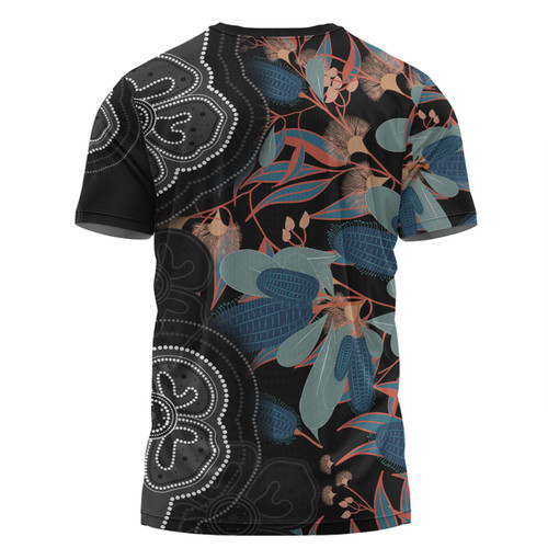 Australia Aboriginal T-shirt - Australian Native Floral Seamless Pattern T-shirt