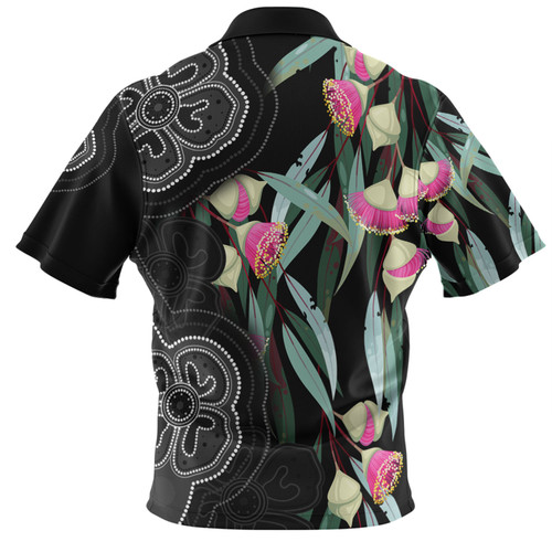 Australia Aboriginal Hawaiian Shirt - Seamless Pattern With Eucalyptus Flower Hawaiian Shirt Australia Aboriginal Hawaiian Shirt - Seamless Pattern With Eucalyptus Flower Hawaiian Shirt