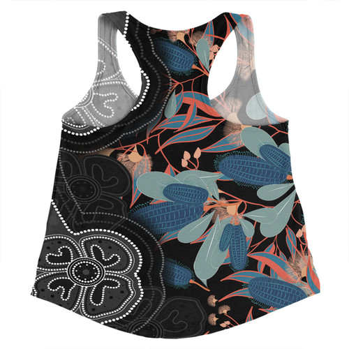 Australia Aboriginal Women Racerback Singlet - Australian Native Floral Seamless Pattern Women Racerback Singlet Australia Aboriginal Women Racerback Singlet - Australian Native Floral Seamless Pattern Women Racerback Singlet