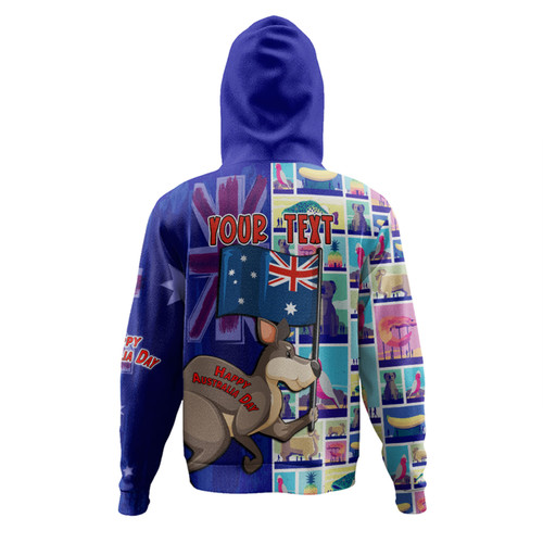Australia Custom Hoodie - Happy Australia Day With Big Things Hoodie Australia Custom Hoodie - Happy Australia Day With Big Things Hoodie