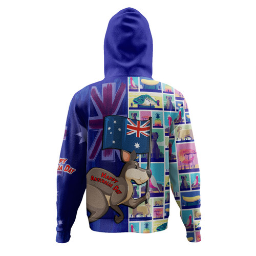 Australia Custom Hoodie - Happy Australia Day With Big Things Hoodie Australia Custom Hoodie - Happy Australia Day With Big Things Hoodie