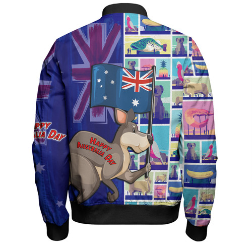 Australia Custom Bomber Jacket - Happy Australia Day With Big Things Bomber Jacket Australia Custom Bomber Jacket - Happy Australia Day With Big Things Bomber Jacket