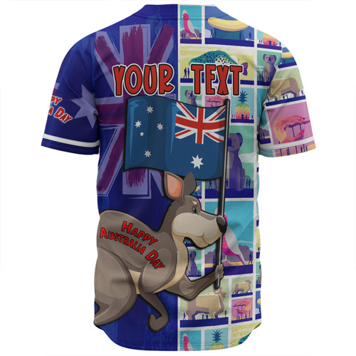 Australia Custom Baseball Shirt - Happy Australia Day With Big Things Baseball Shirt Australia Custom Baseball Shirt - Happy Australia Day With Big Things Baseball Shirt