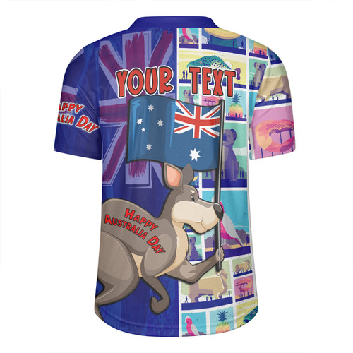 Australia Custom Rugby Jersey - Happy Australia Day With Big Things Rugby Jersey Australia Custom Rugby Jersey - Happy Australia Day With Big Things Rugby Jersey
