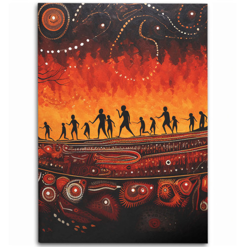 Australia Aboriginal Area Rug - The Sacred Dreamtime Painting Of The Indigenous Australian Area Rug Australia Aboriginal Area Rug - The Sacred Dreamtime Painting Of The Indigenous Australian Area Rug