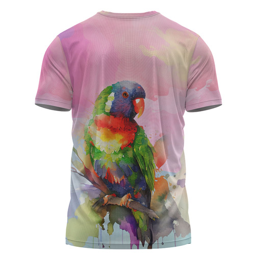 Australia Rainbow Lorikeets T-shirt - Rainbow Lorikeets Color Art T-shirt Australia Rainbow Lorikeets T-shirt - Rainbow Lorikeets Color Art T-shirt